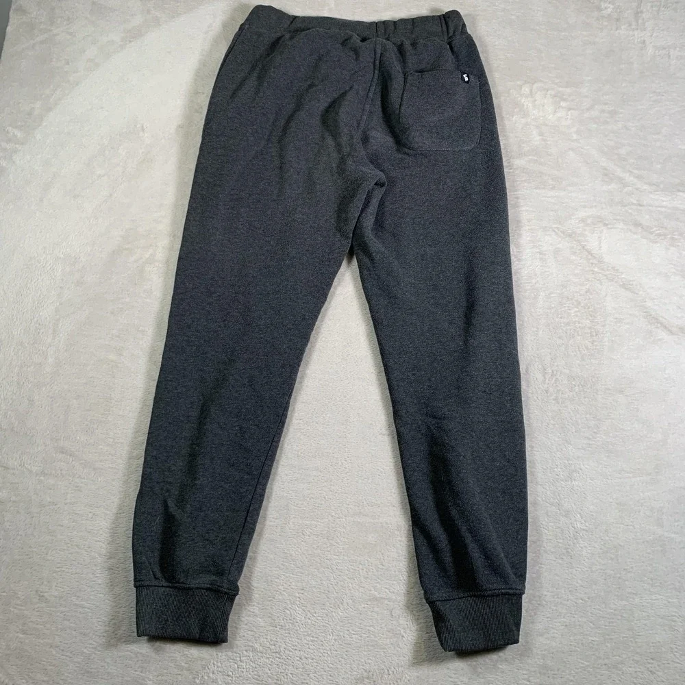 Southpole Pants Mens Medium Gray Joggers Sweatpants Fleece Drawstring Cuffed‎
